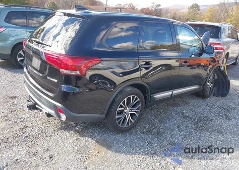 2018 Mitsubishi Outlander Se from USA, damaged, VIN JA4AZ3A39JJ003473